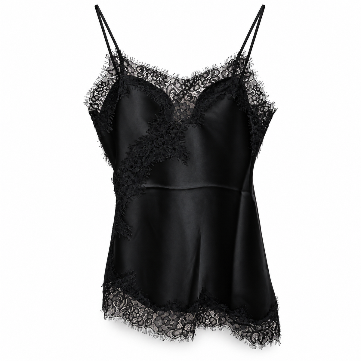 Spitzen Top black -  The Shirt Project