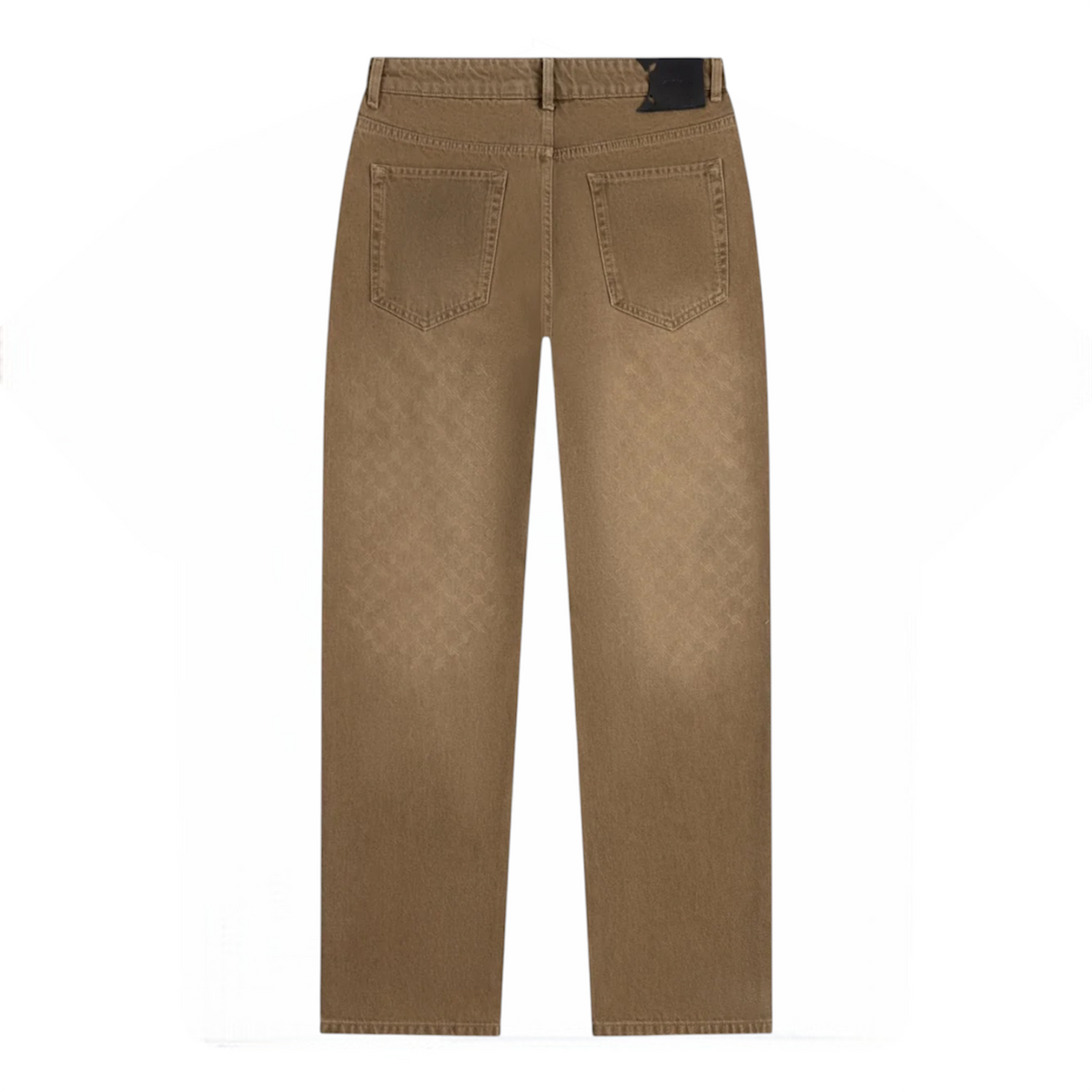 Faded Monogram Amba Jeans Beige - Daily Paper