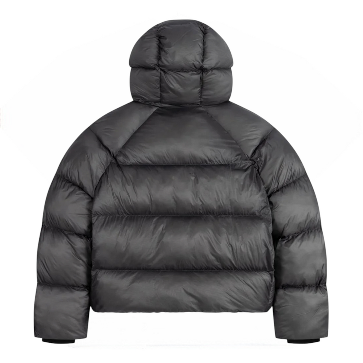 Raglan Sleeve Dias Puffer Jacket Black - Daily Paper