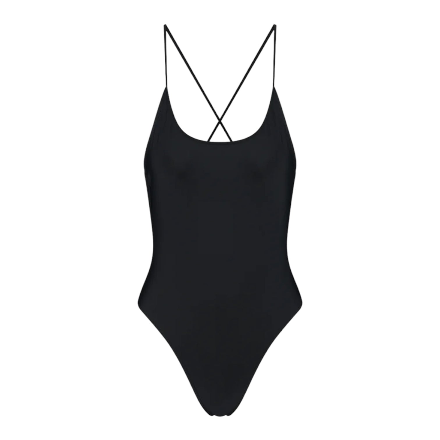 Daily Paper Black Reya Swimsuit Women Front