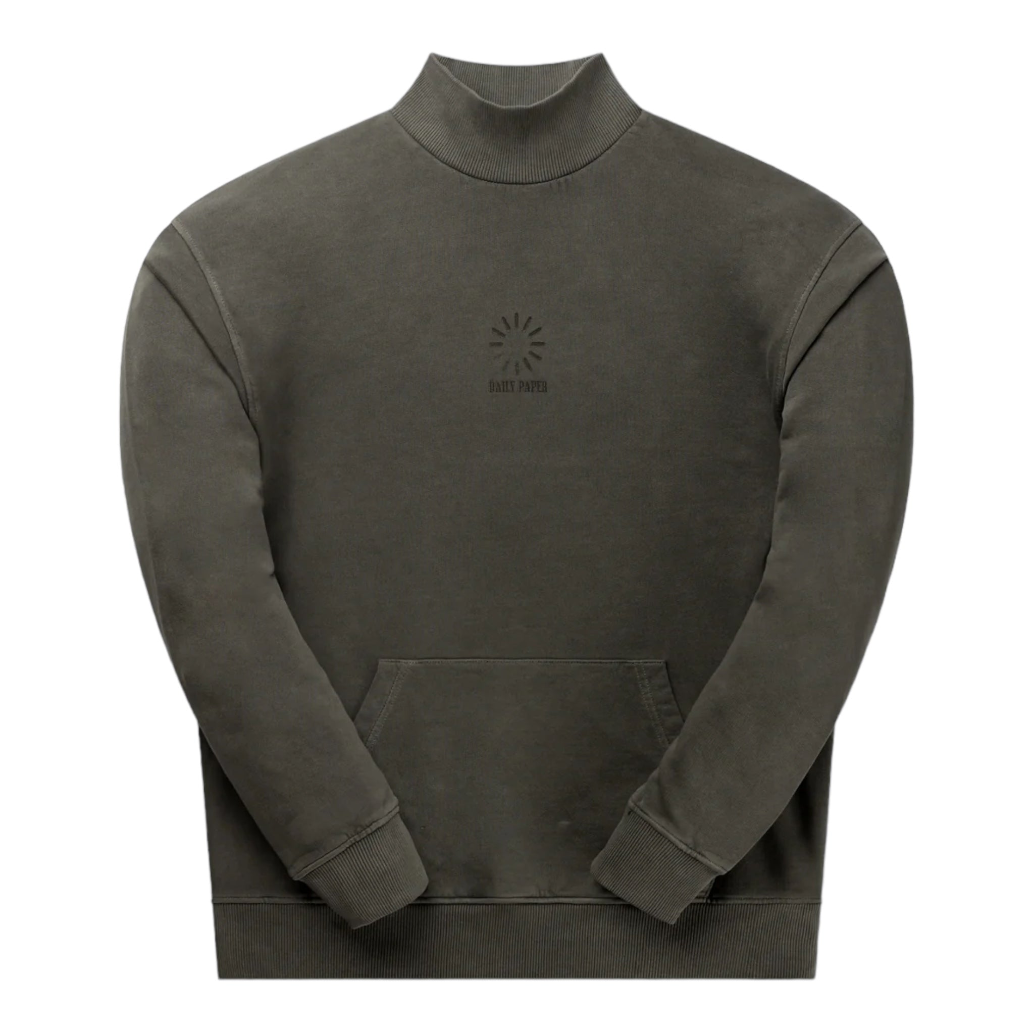 Daily Paper Obsidian Black Buffering Oversized Sweater Front