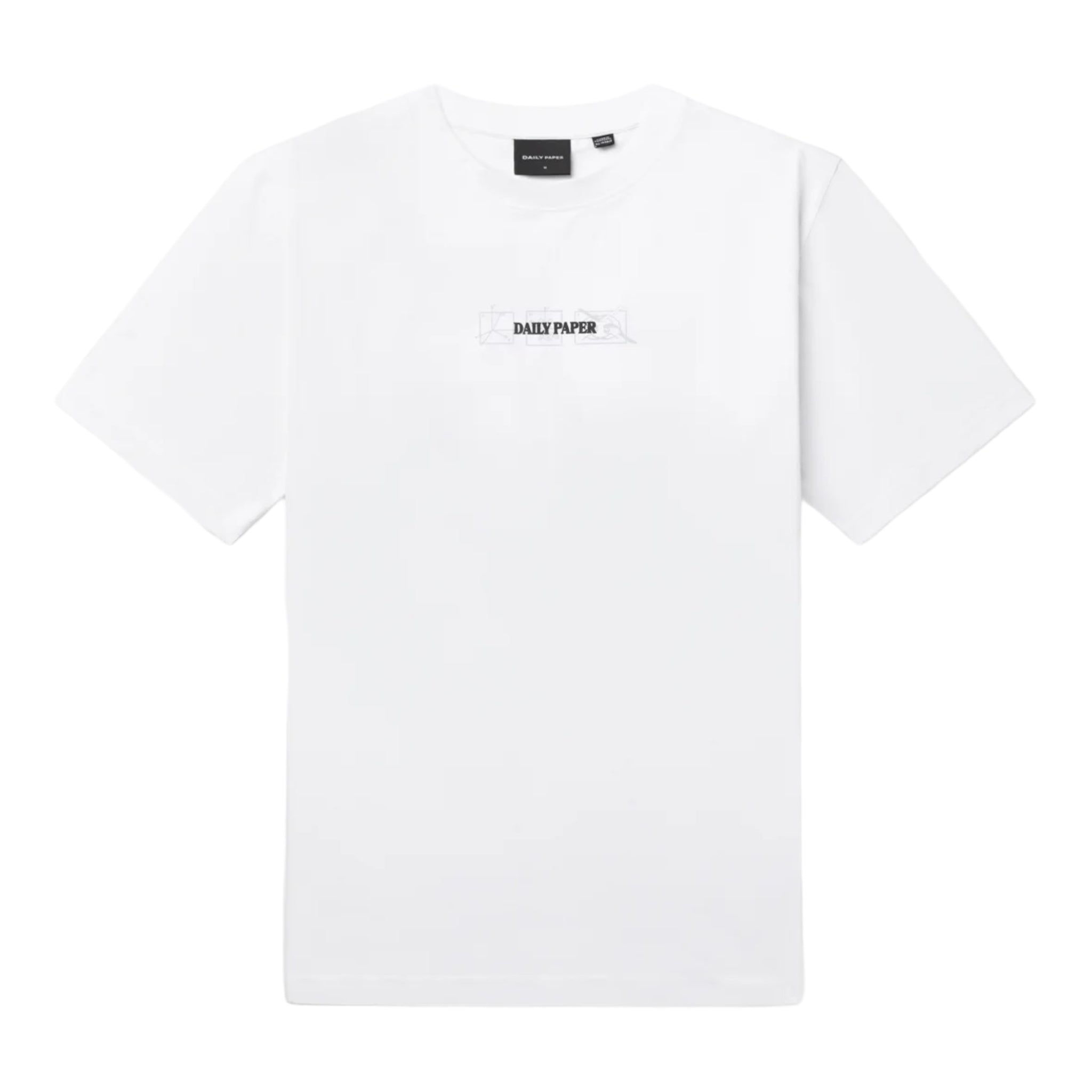 Daily Paper White Mirror T-Shirt Front