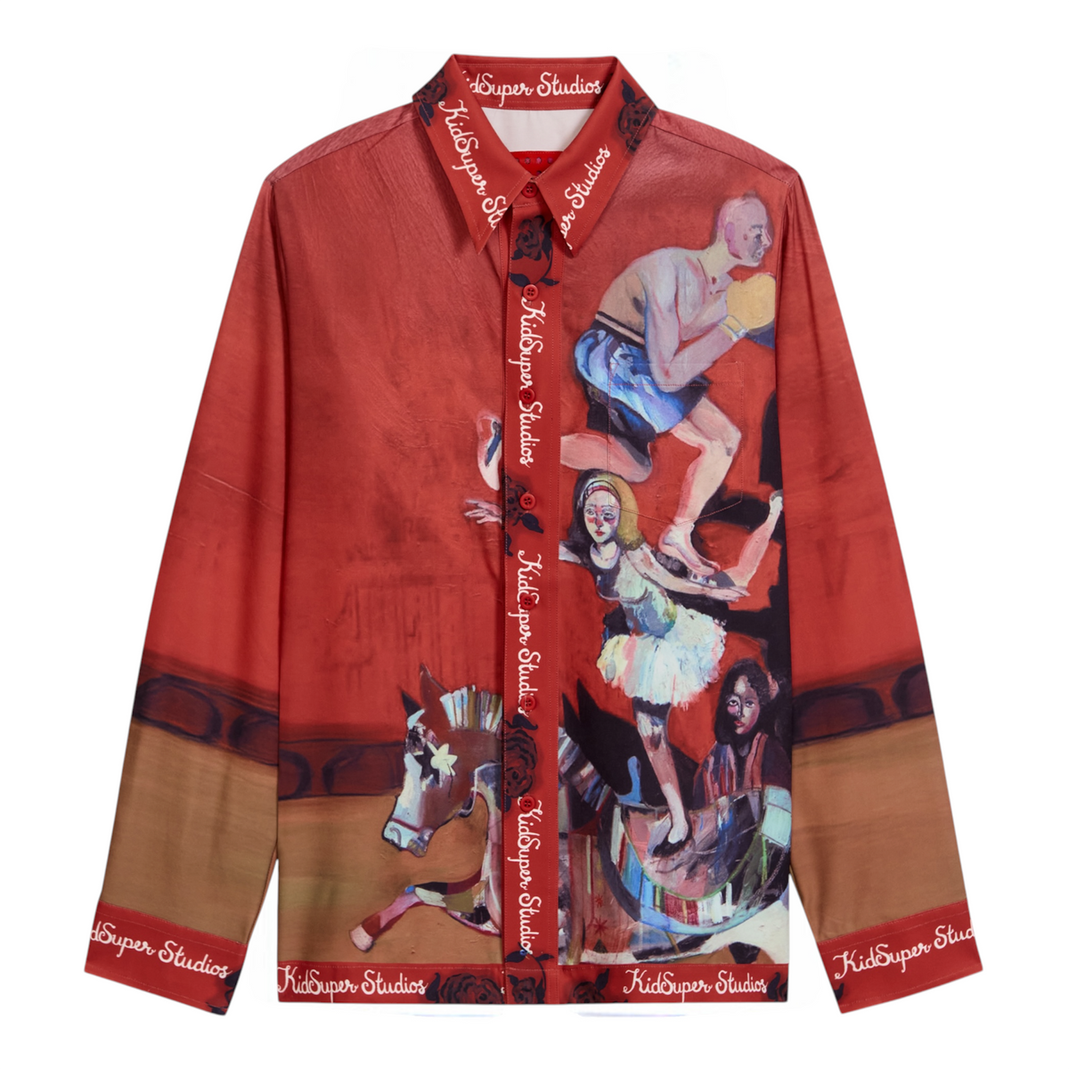 Balance Act Button Up Multi - KidSuper