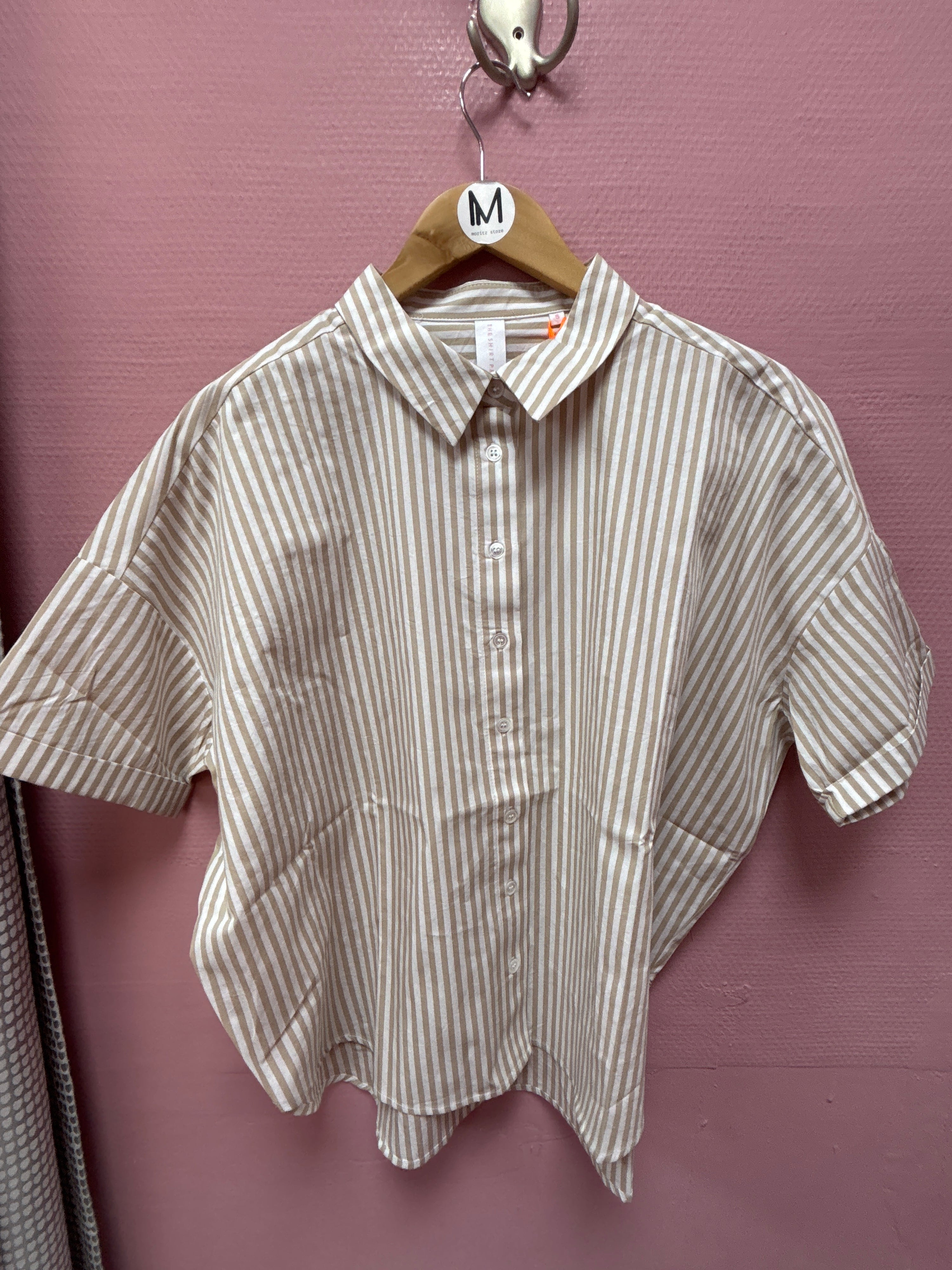 Bluse Kurzarm gestreift   - The Shirt Poject