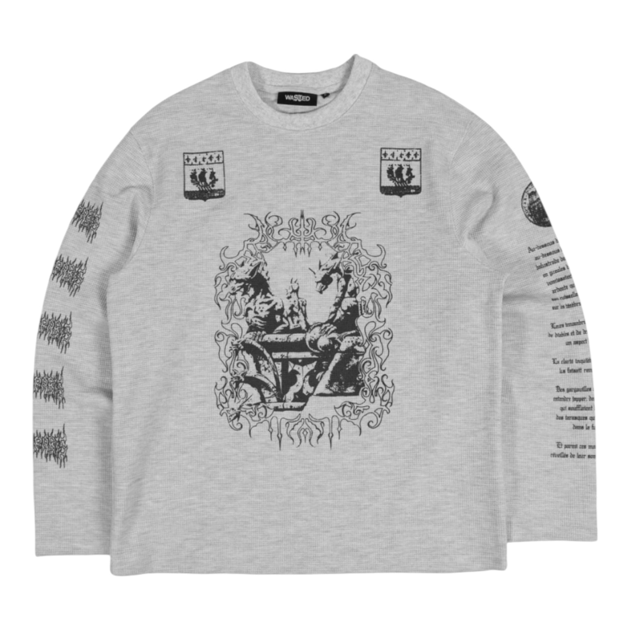 Duke Thermal Longsleeve Ash - Wasted Paris