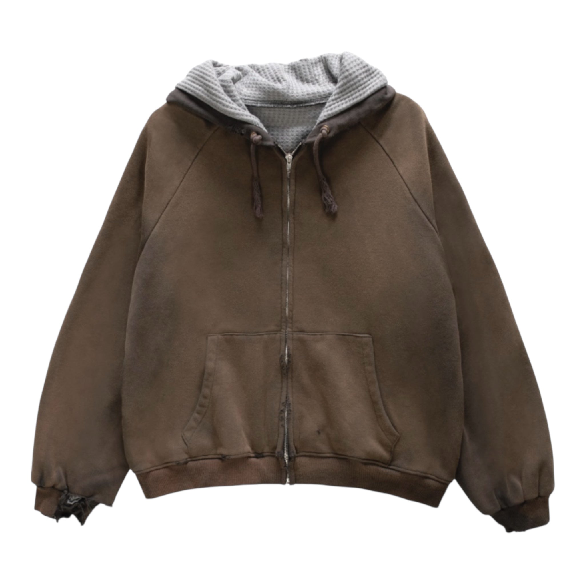 Hench Thermal Lined Zipup Brown - Basketcase Gallery
