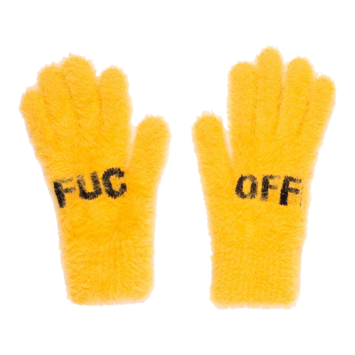 Hairy Gloves Grey, Red, Yellow - FUC – moritz store