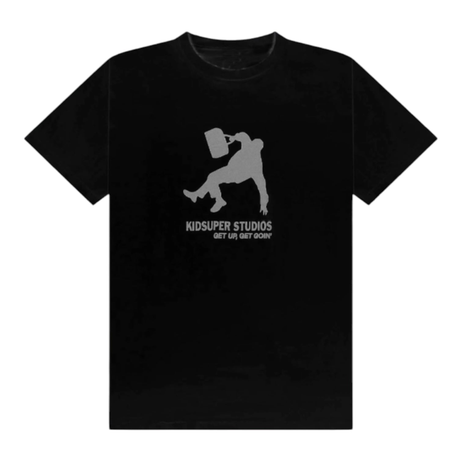 KidSuper Get up, Get Goin' Tee Black 