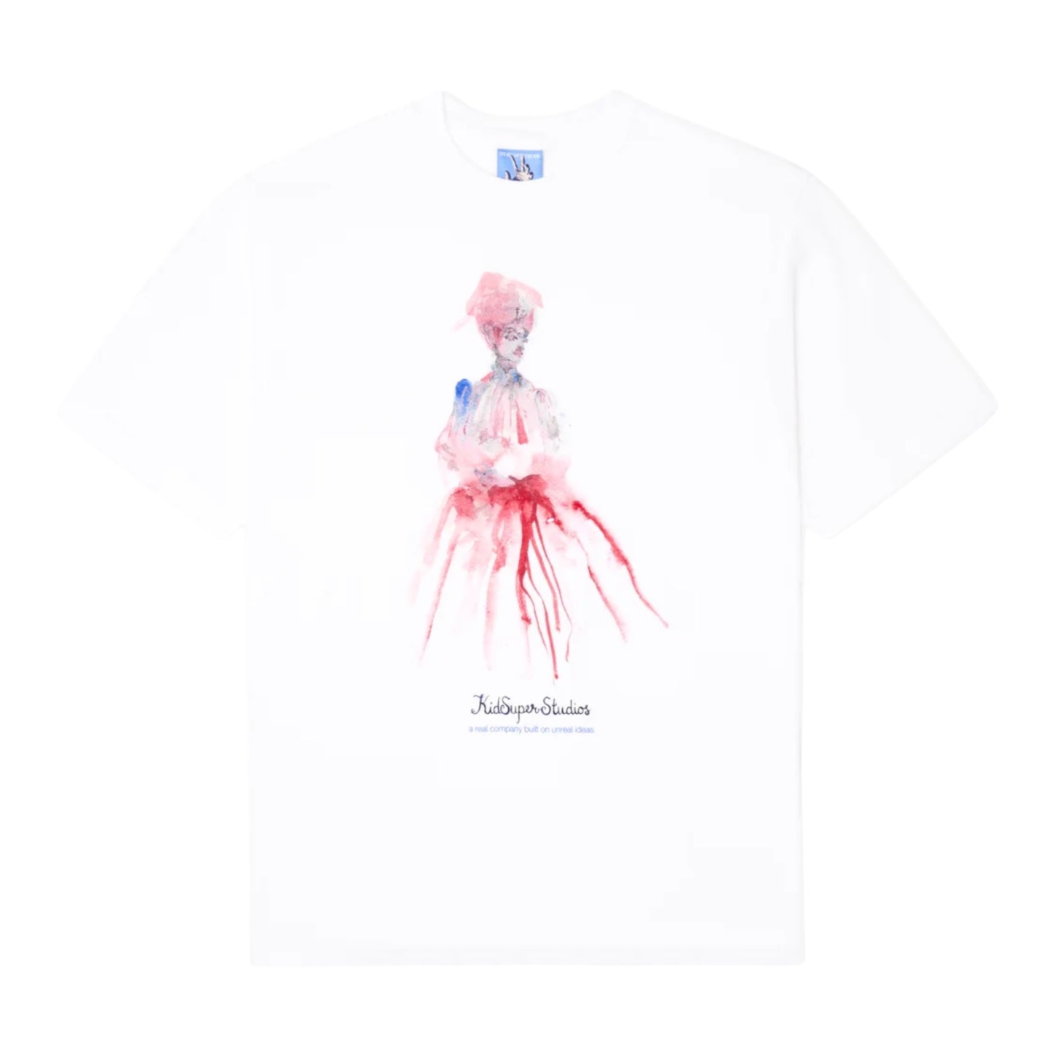 KidSuper Painted Woman Tee White 