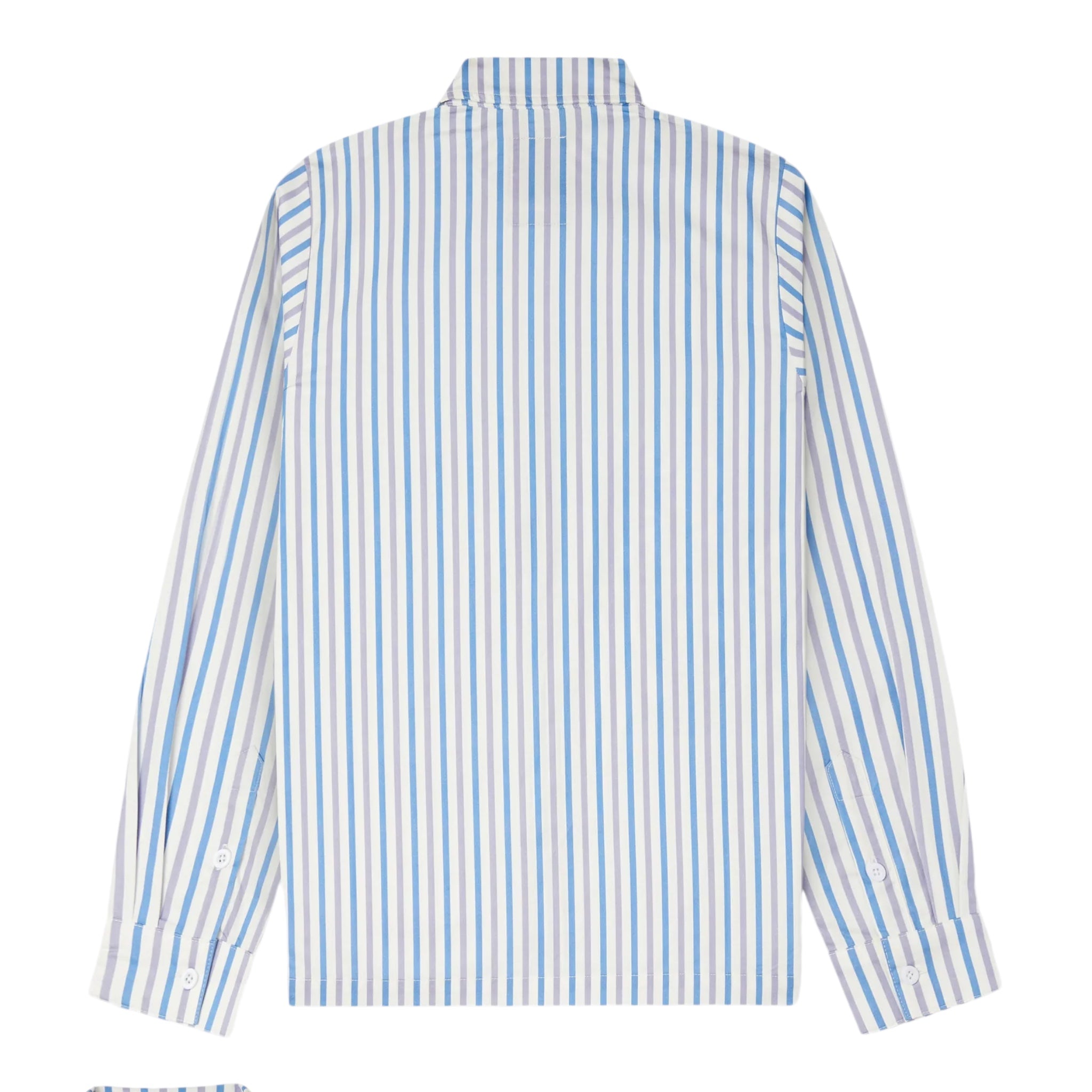 Kidsuper Striped Face Button Up Shirt Back