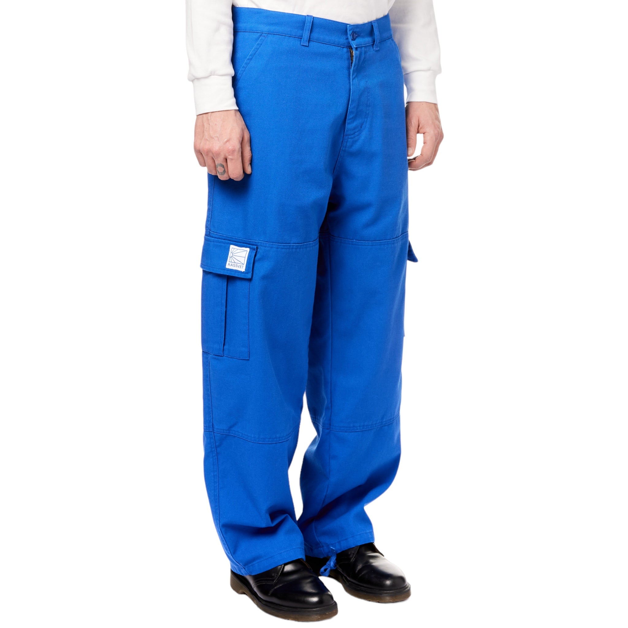 Rassvet Cargo Pants Blue Side