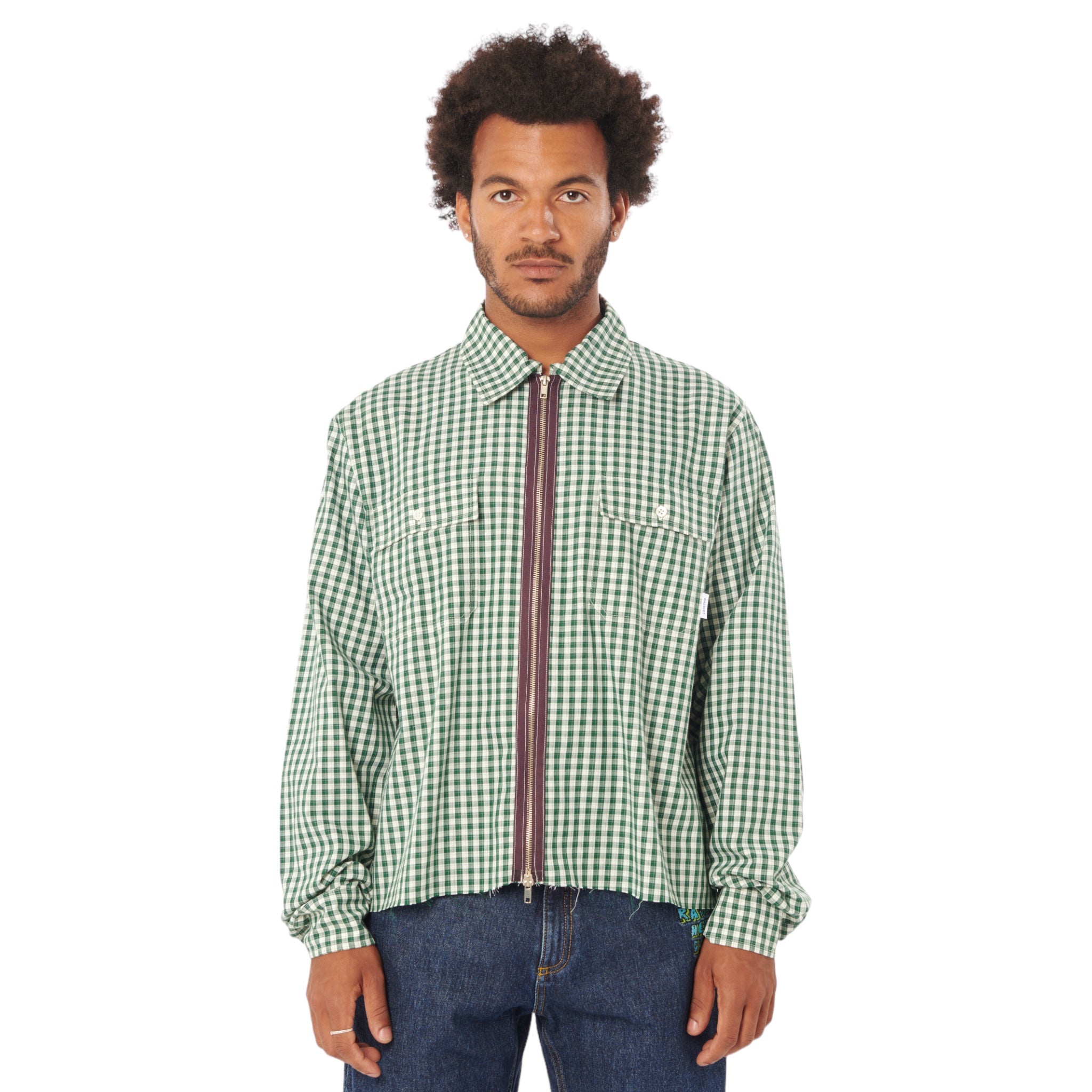 Rassvet Check Zip Shirt Woven Front