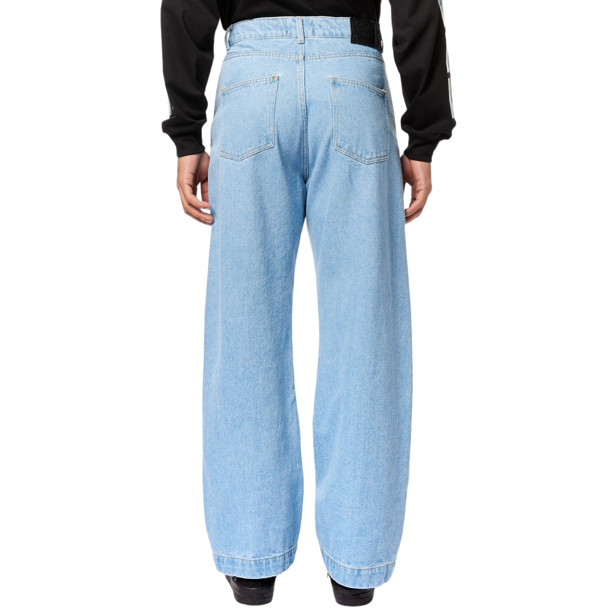  Rassvet Classic Denim Pants Light Blue Back