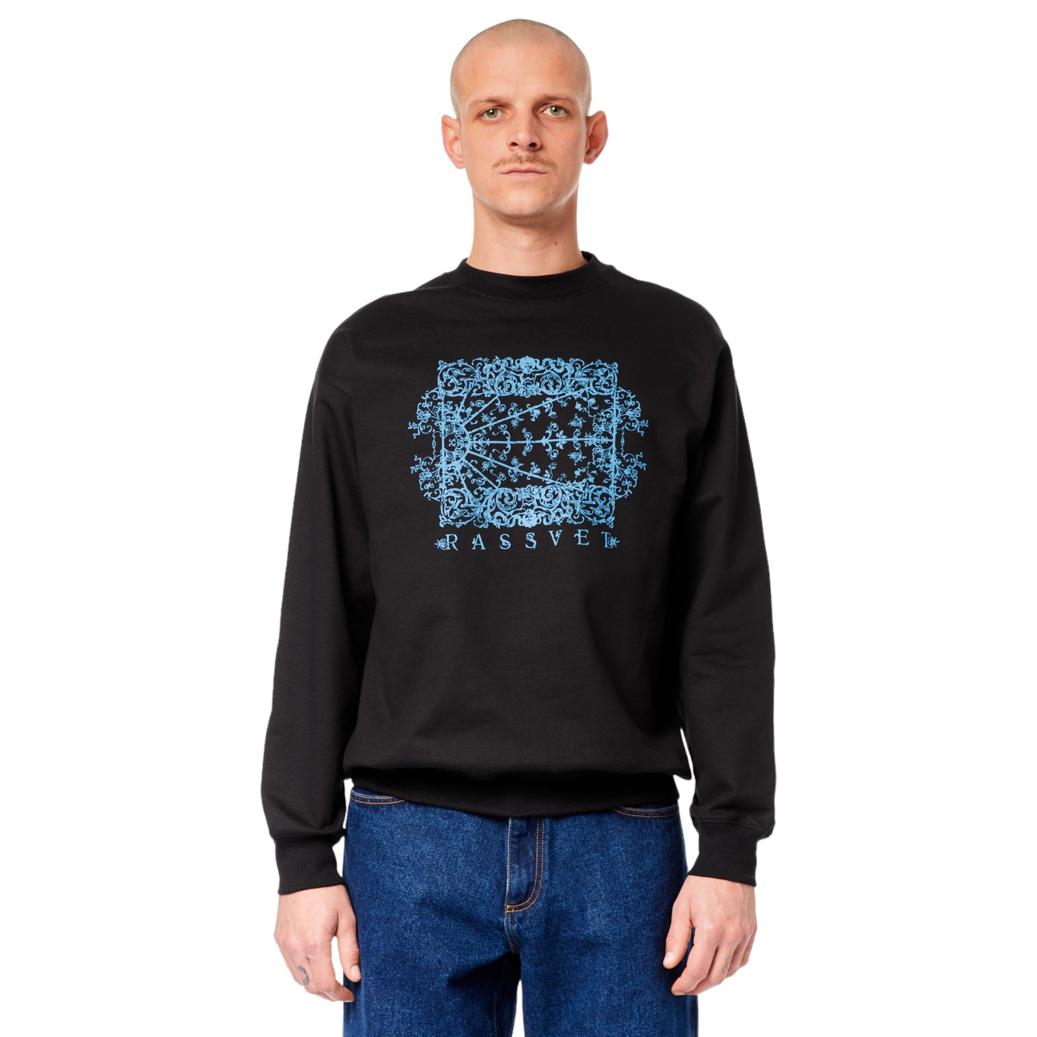 Rassvet Gate Sweatshirt Knit Black Front