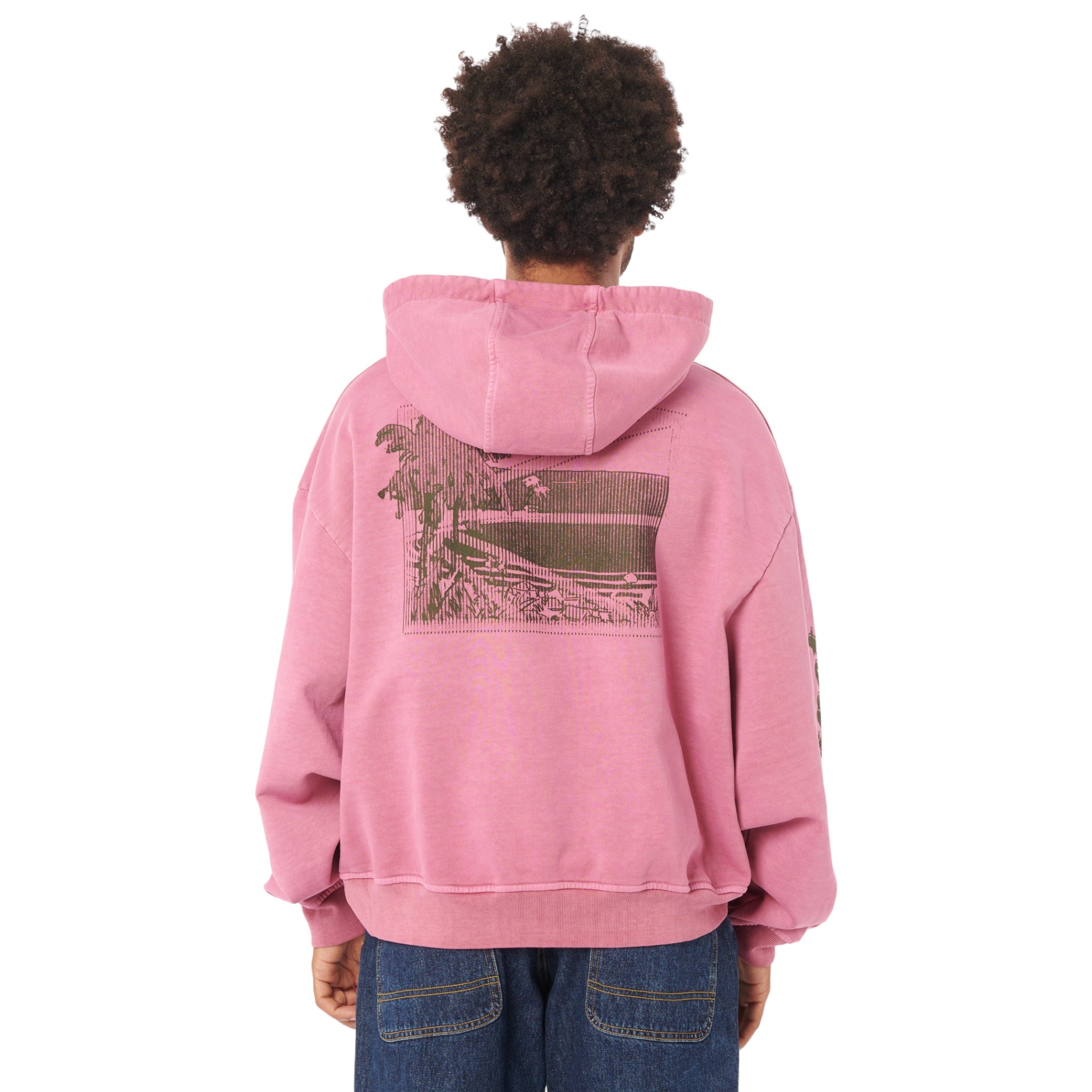 Rassvet Miami Hoodie Pink Back