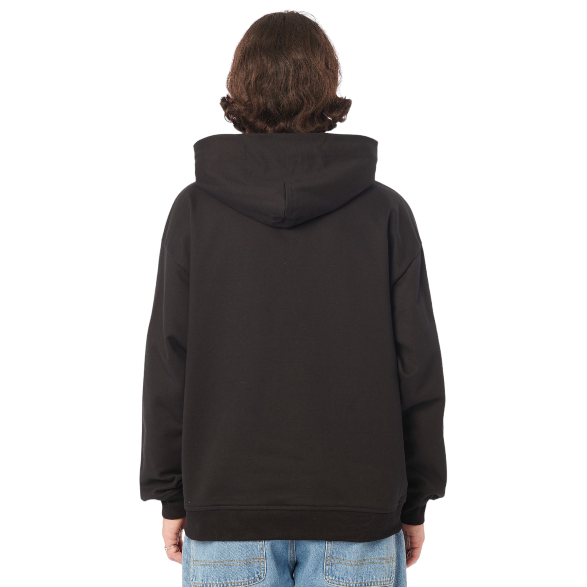 Rassvet Mini Logo Zip Hoodie Black Back