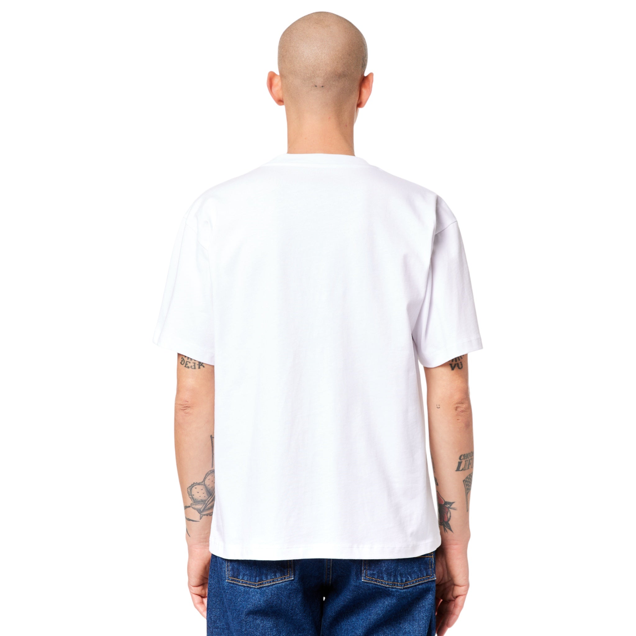  Rassvet On Fire T-Shirt White Back