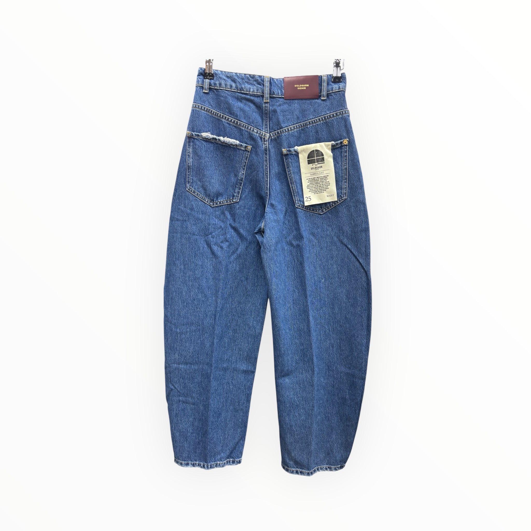 LUZENBERG, BARELL LEG midblue  -  GOLDGARN