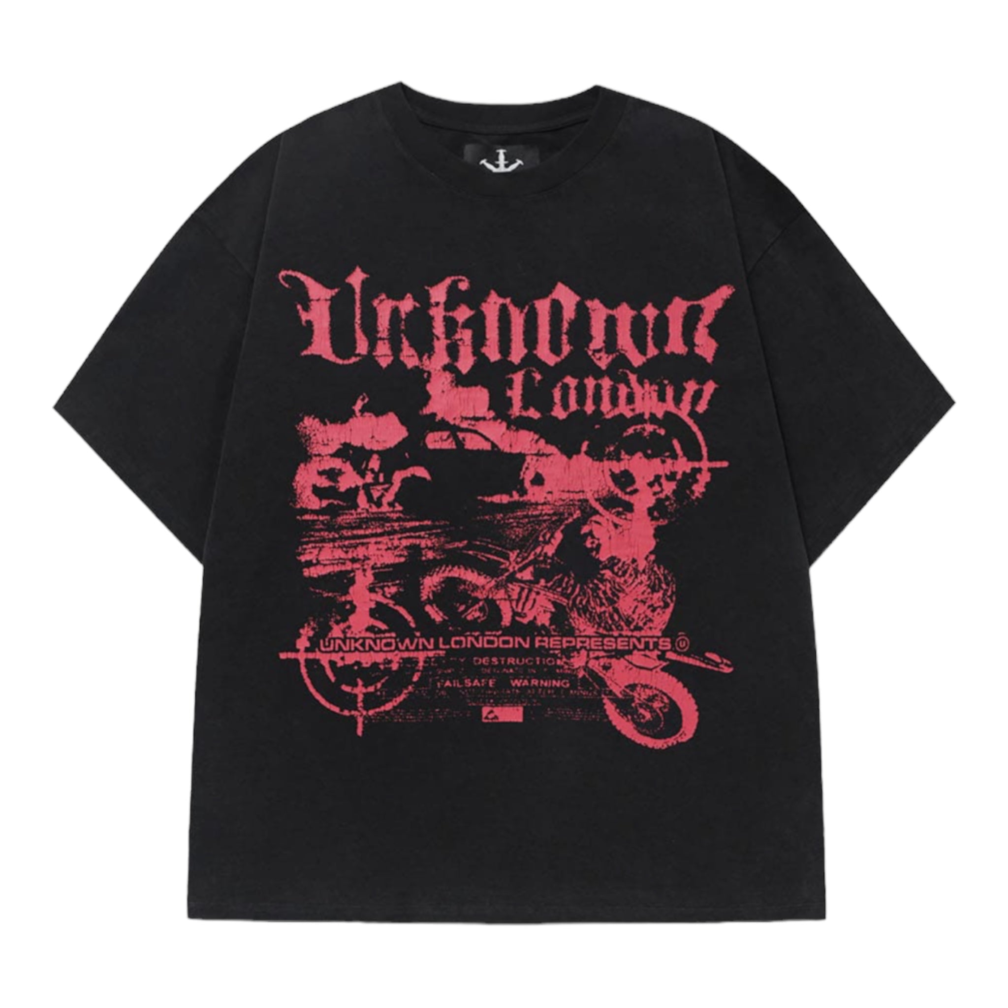 Unknown London Lost Cities Graphic Black Tee Front