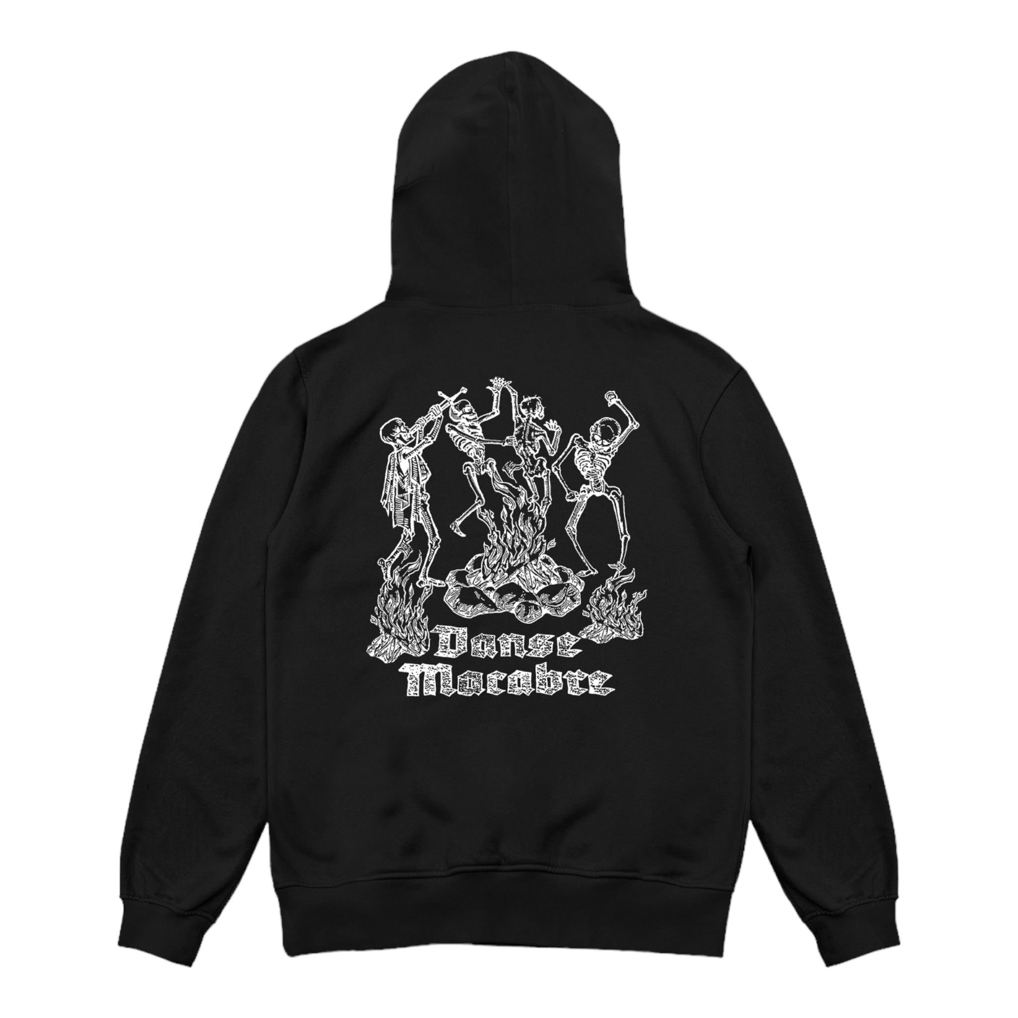 Wasted Paris Hoodie Macabre Black Back