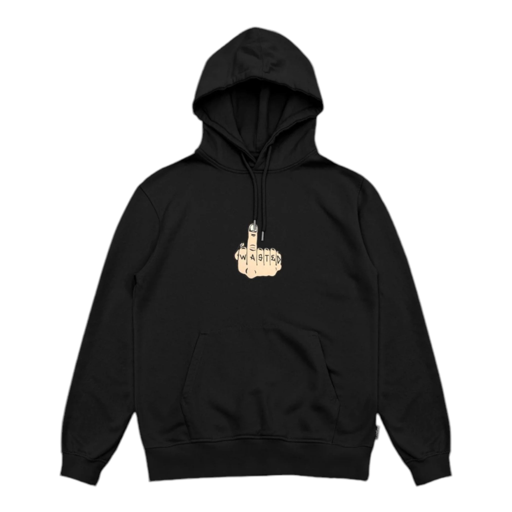 Wasted Paris Hoodie Middle Black