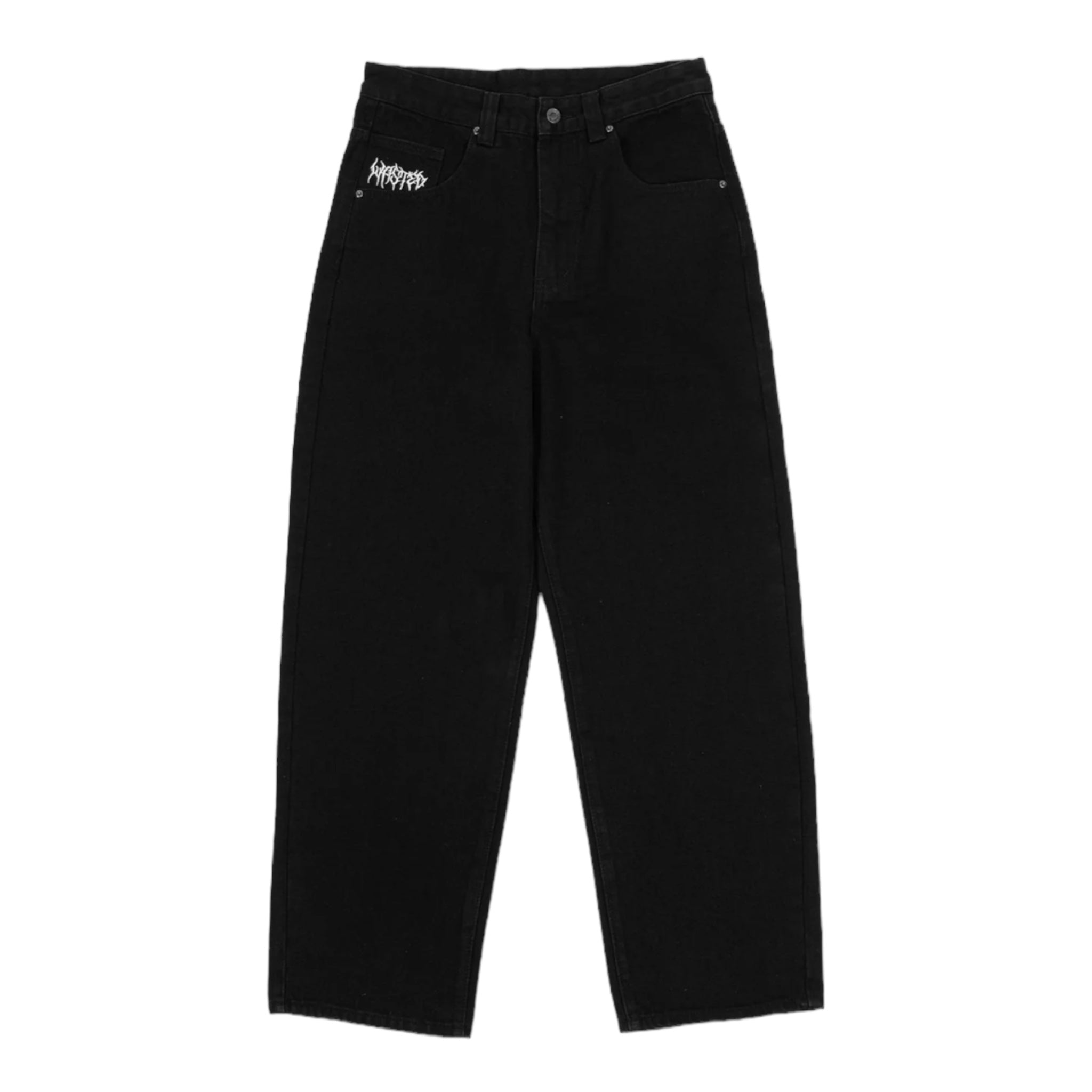 Wasted Paris Jeans Casper Feeler Black Front