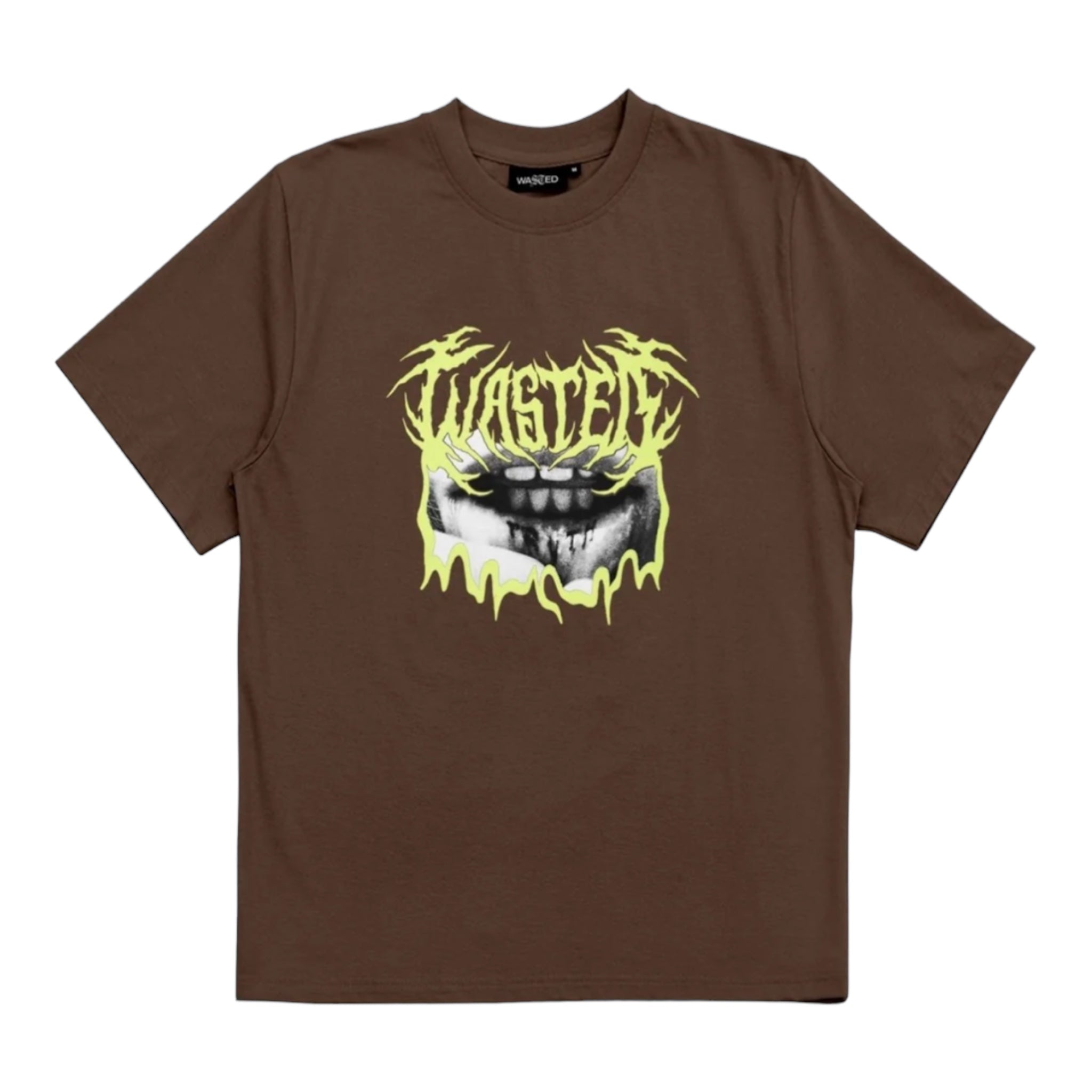 Wasted Paris Roll T-Shirt Brown 