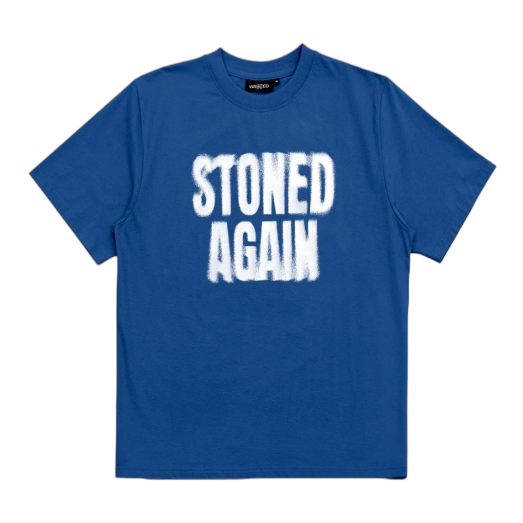 Wasted Paris T-Shirt Stoned Again Blue Front